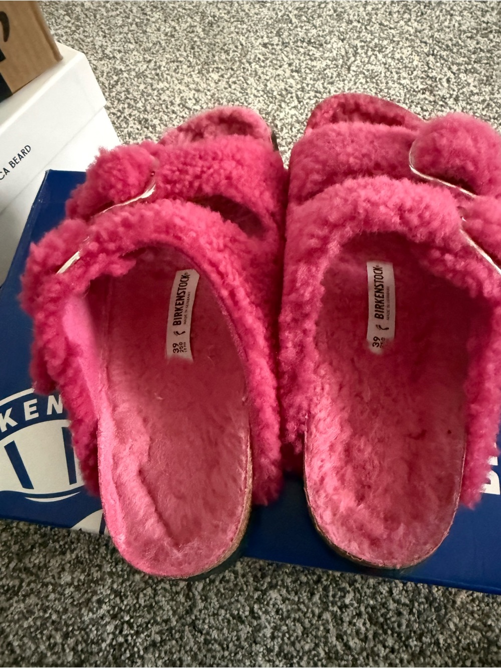 Birkenstock Arizona Big Buckle Teddy - Picture 5 of 5